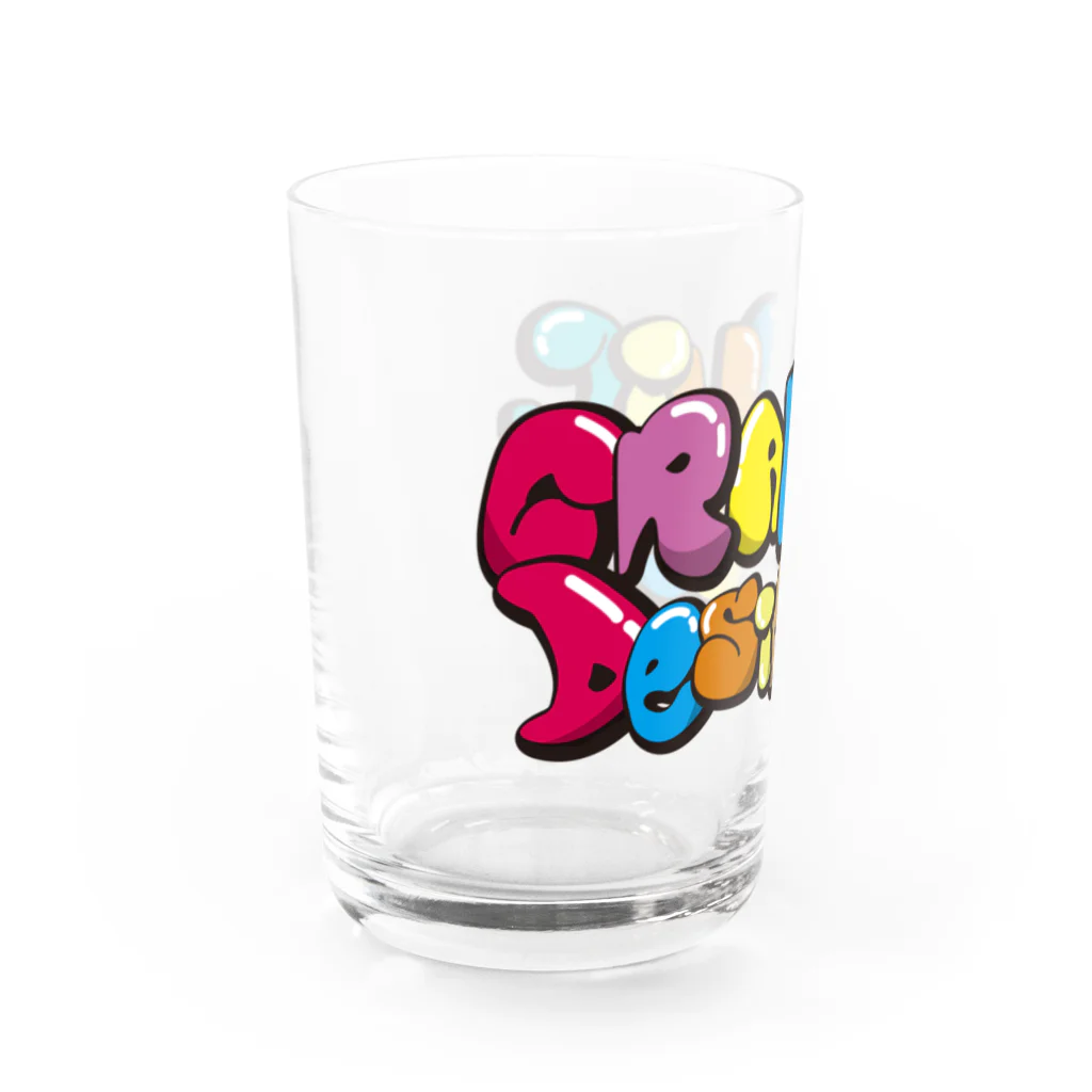 想造デザインのグラフィックデザイナー Water Glass :left