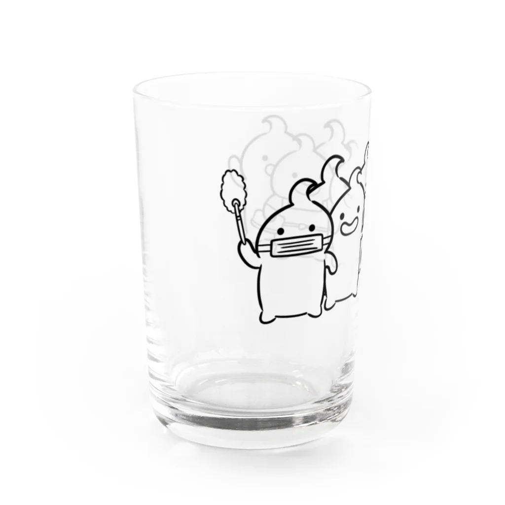 みがわり本舗のみがわりンジャーズ＜シンプル＞ Water Glass :left