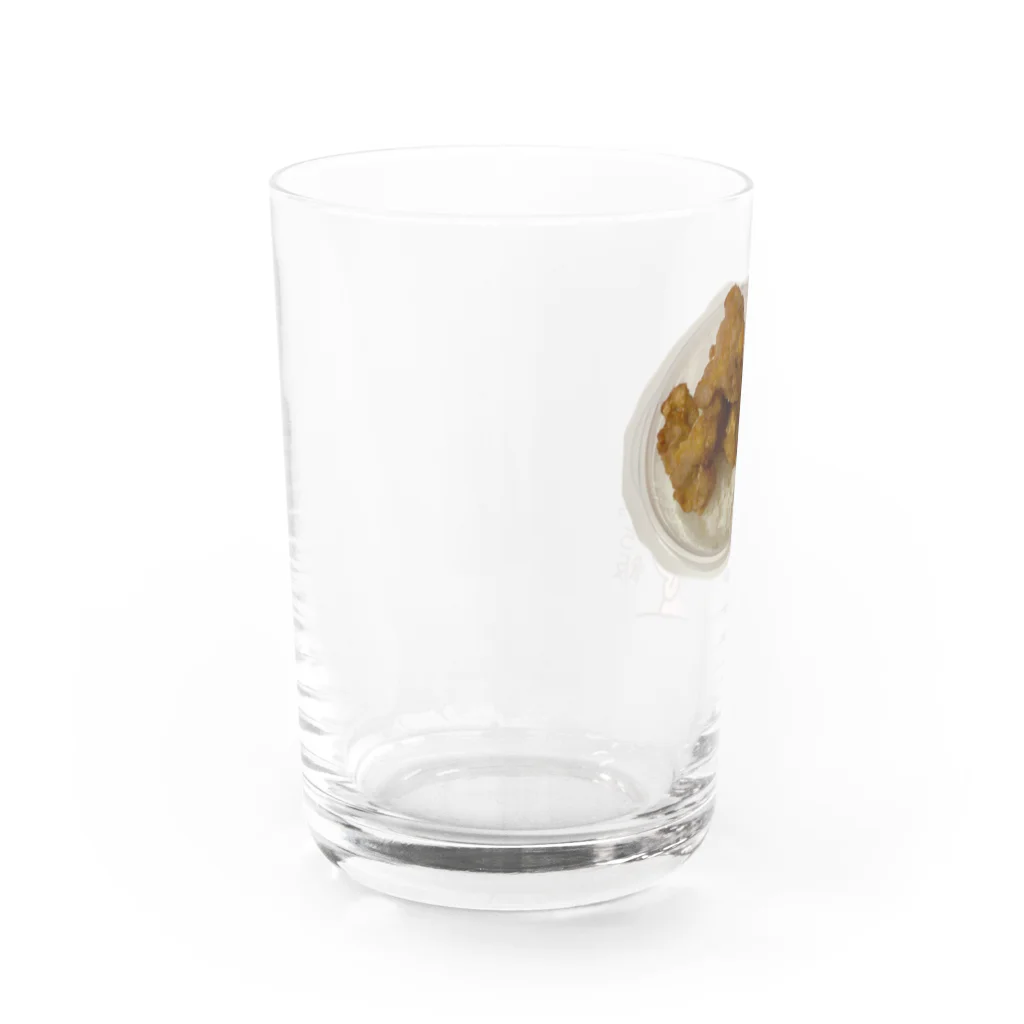 白米のオトモのぼっち飯イタダキマス Water Glass :left