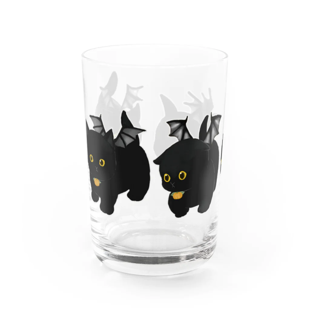 mofusandのハロウィンには奴らが Water Glass :left