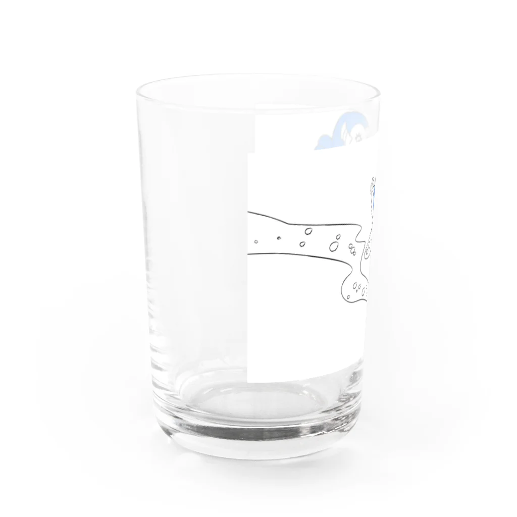 Amiの破魔矢アマビエ 『ウマ』 Water Glass :left
