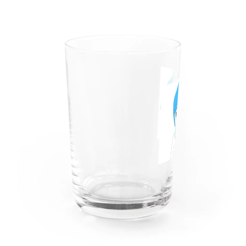 miku（公式）のみく Water Glass :left