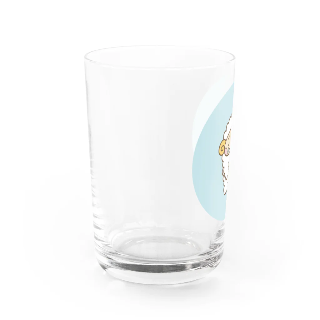 ひつじとぼくのひつじとぼく1 Water Glass :left