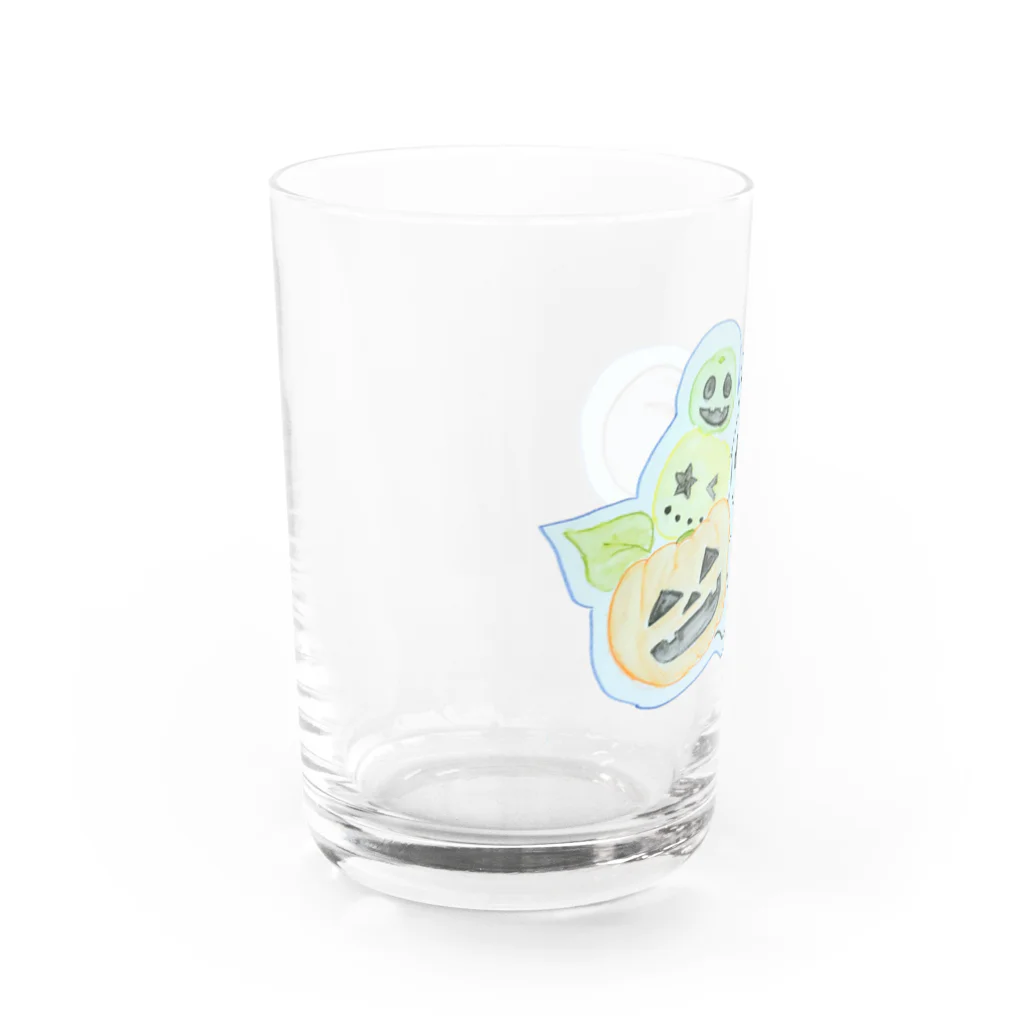 けさらん*ぱさらんのHAPPY HALLOWEEN☆ Water Glass :left