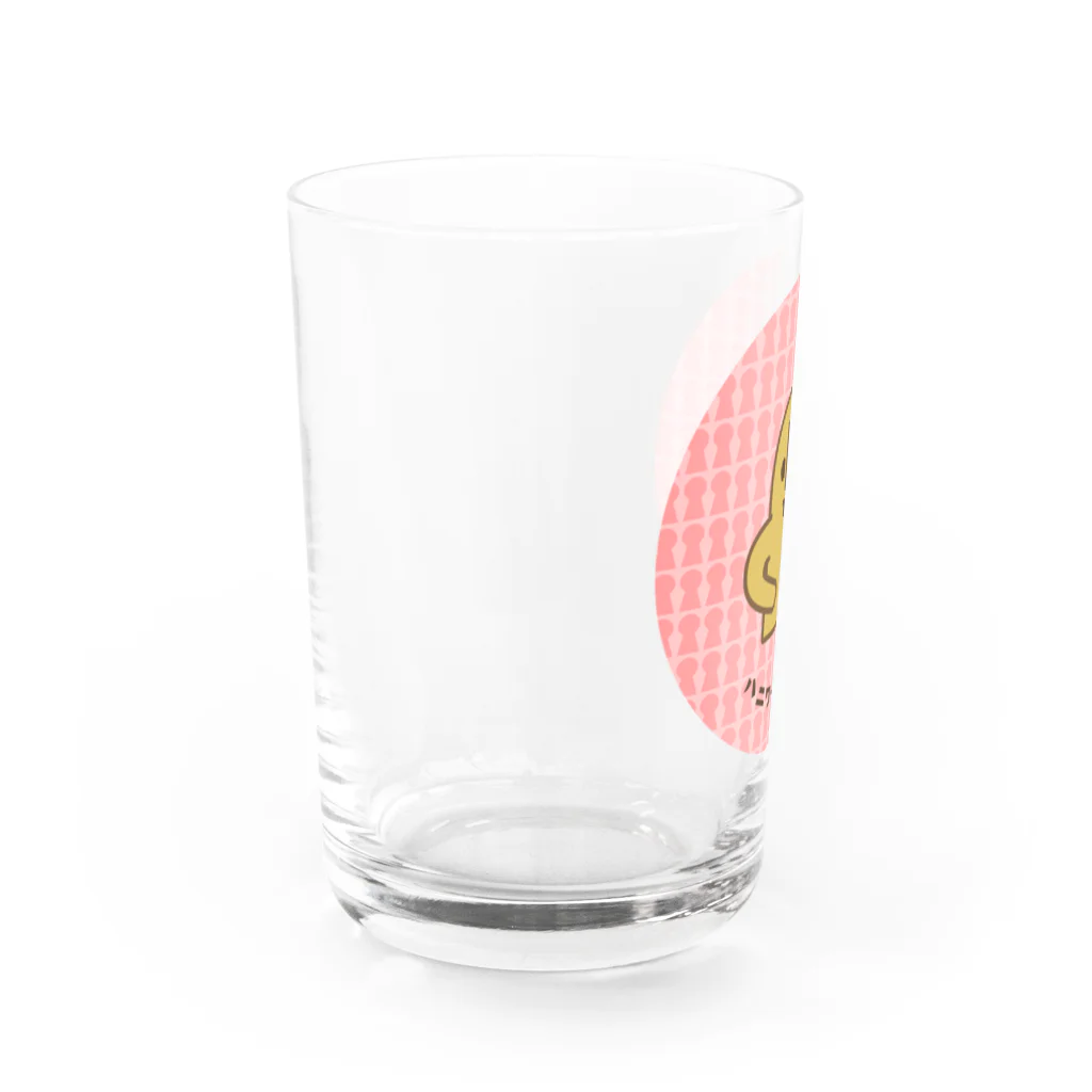 ハニワーランドのハニワーランド CIRCLE（ニッコリ） Water Glass :left