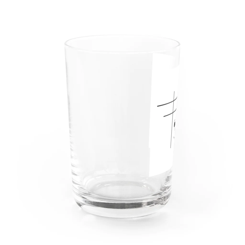 小野小町の羅生門くん Water Glass :left