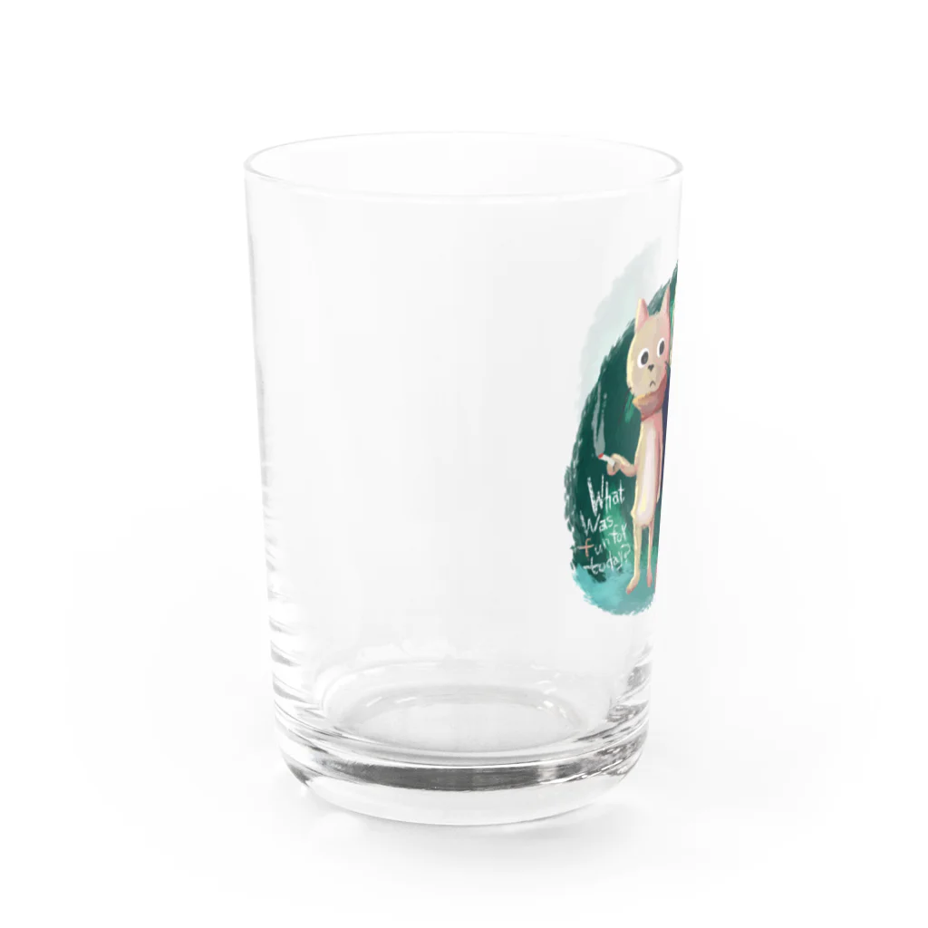 しょっぷトミィの黒い貴公子トミィくん Water Glass :left