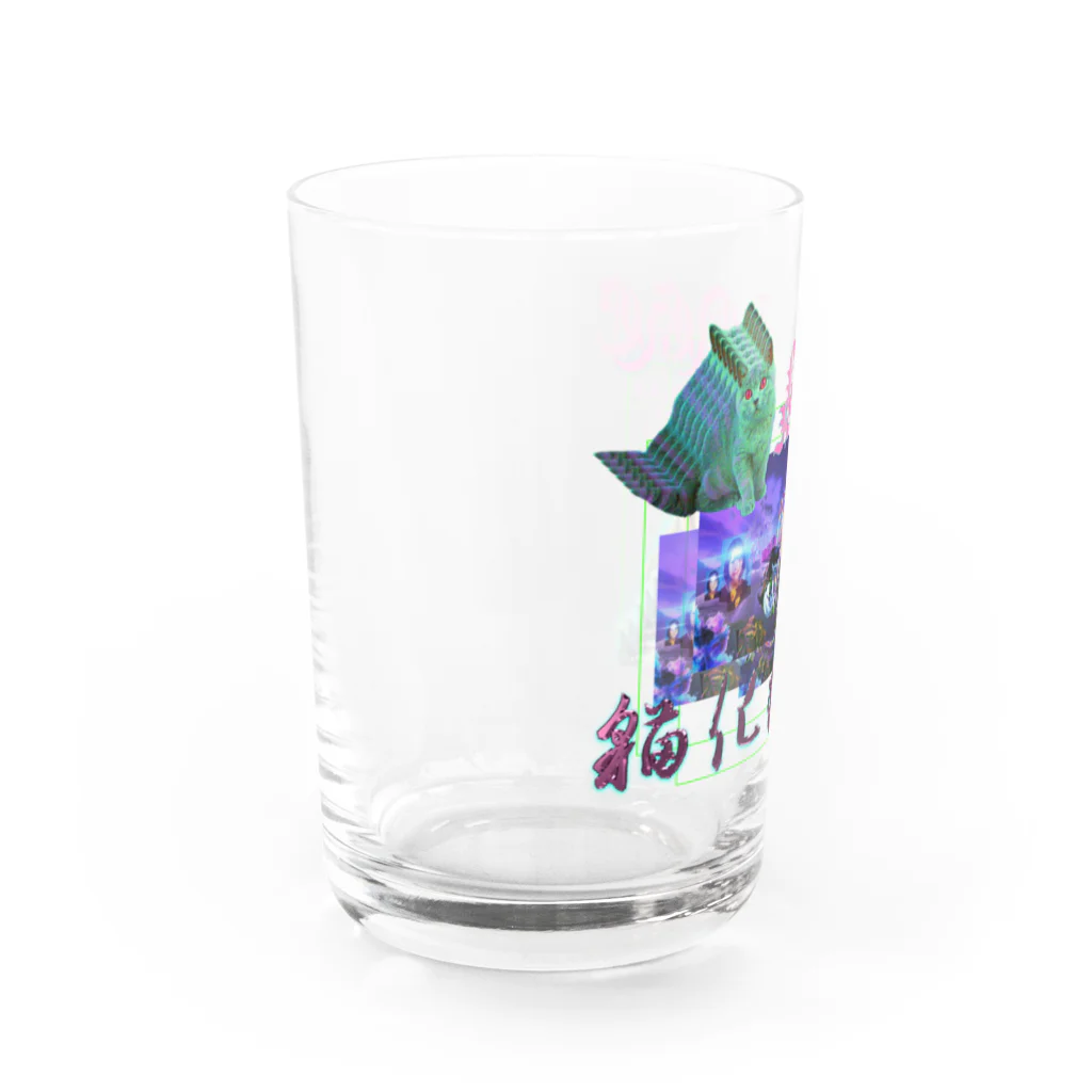 NEKOGE paris 猫化粧☆公式のNEKOGE final graphics goods Water Glass :left