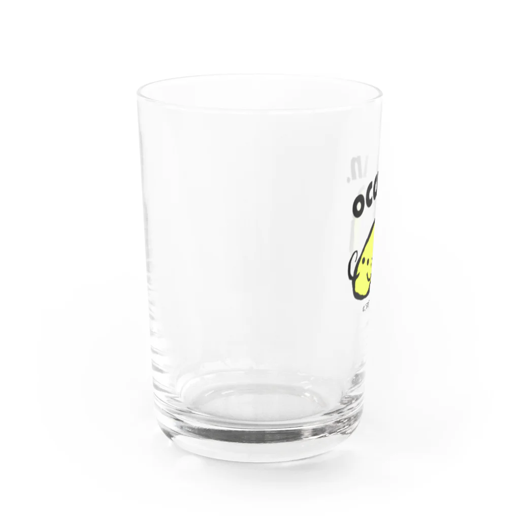 ▶︎( Singh. ) と愉快な仲間たちのおっちゃん Water Glass :left