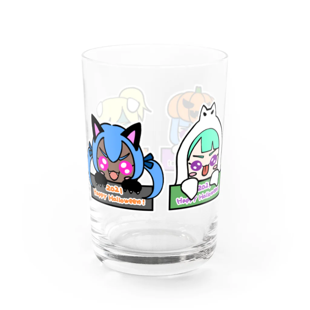 CryptoMaids❄️YukiのCryptoMaidsHalloween Water Glass :left