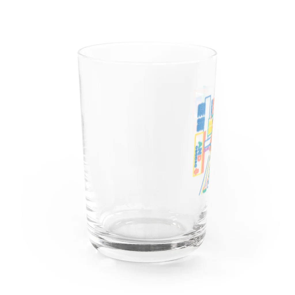 はらわた ちゅん子の30横断 Water Glass :left