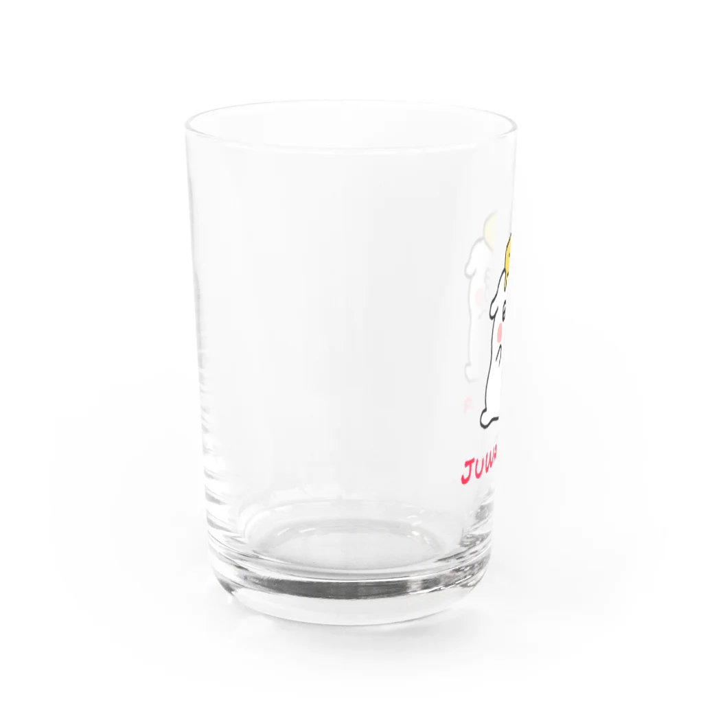 じゅわうまのこんがり本舗のむせび泣くじゅわうま犬 Water Glass :left