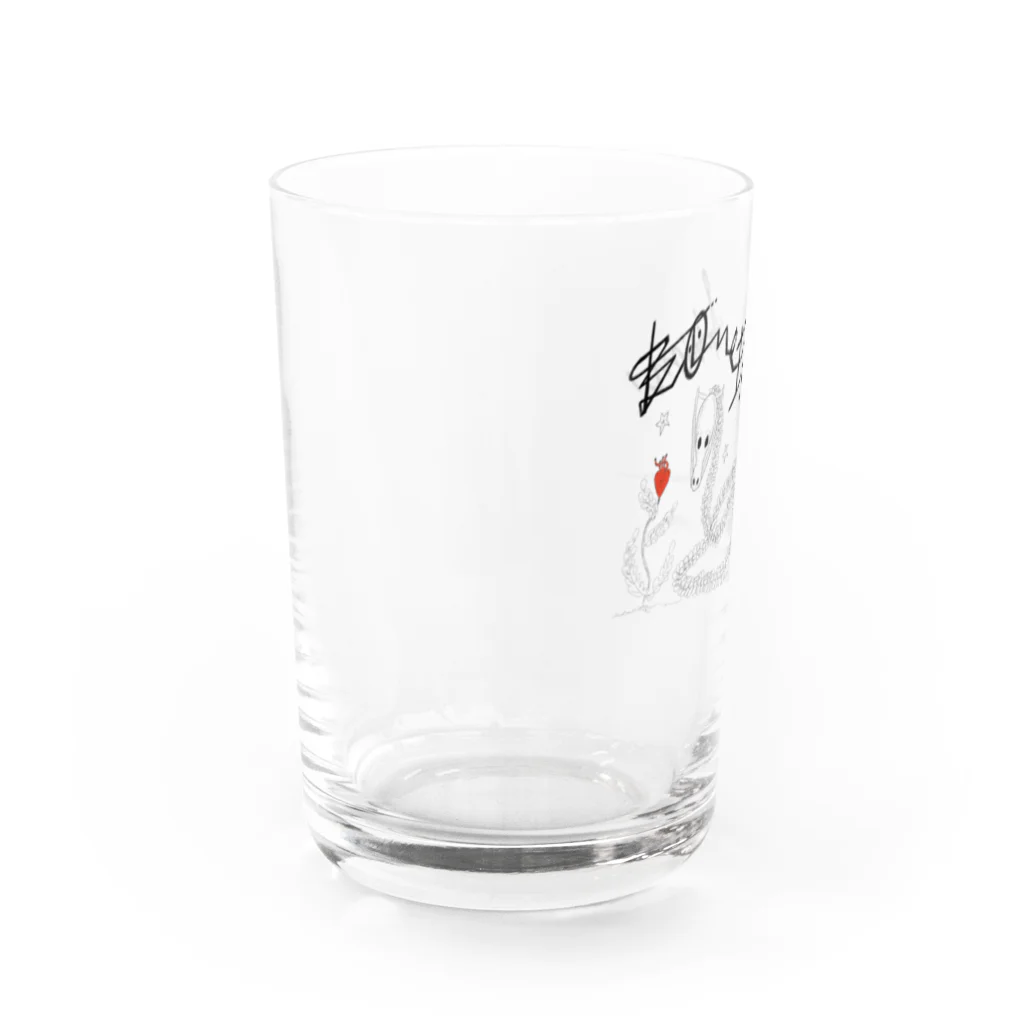 Babachang Exhibitionの蛇骨くん Water Glass :left
