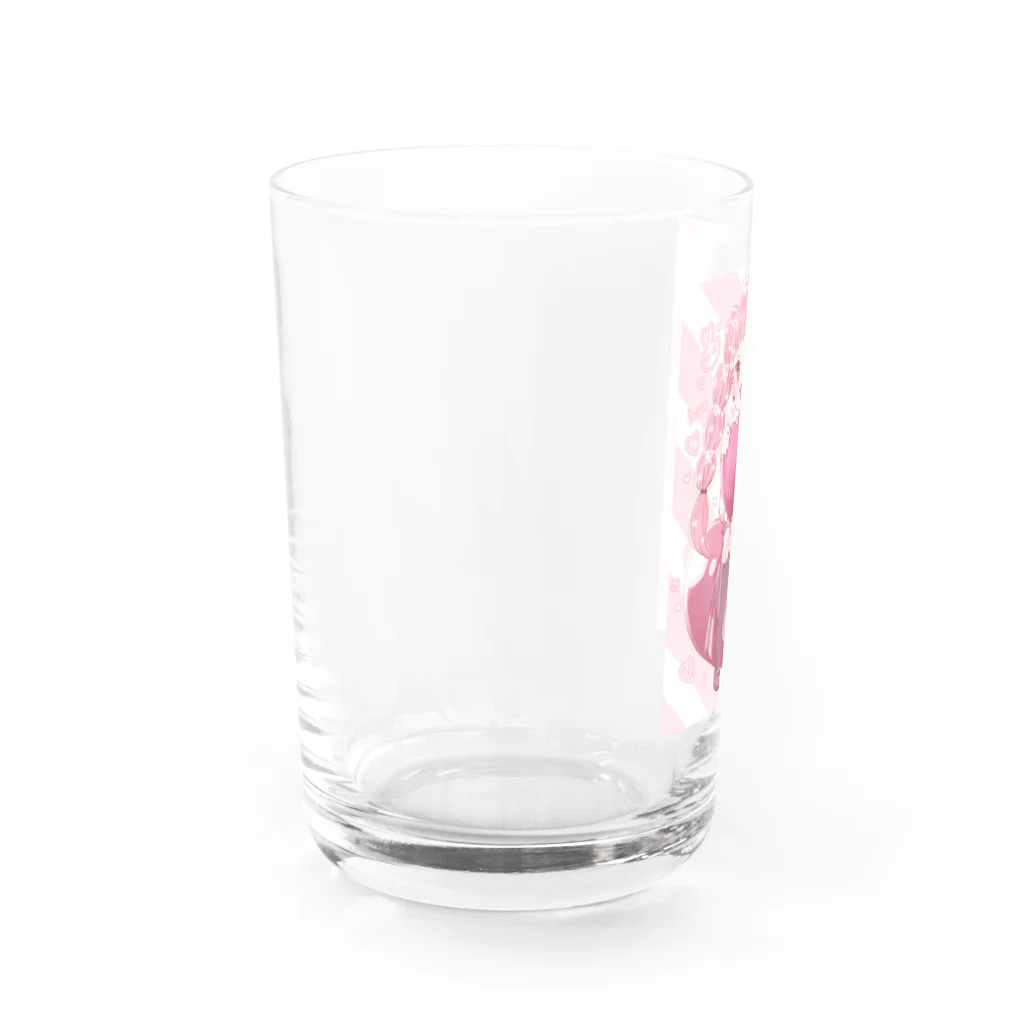 𝕊𝕟𝕠𝕨𝕄𝕚𝕚の私のハートを受け取ってね❤️‍🩹(背景あり) Water Glass :left