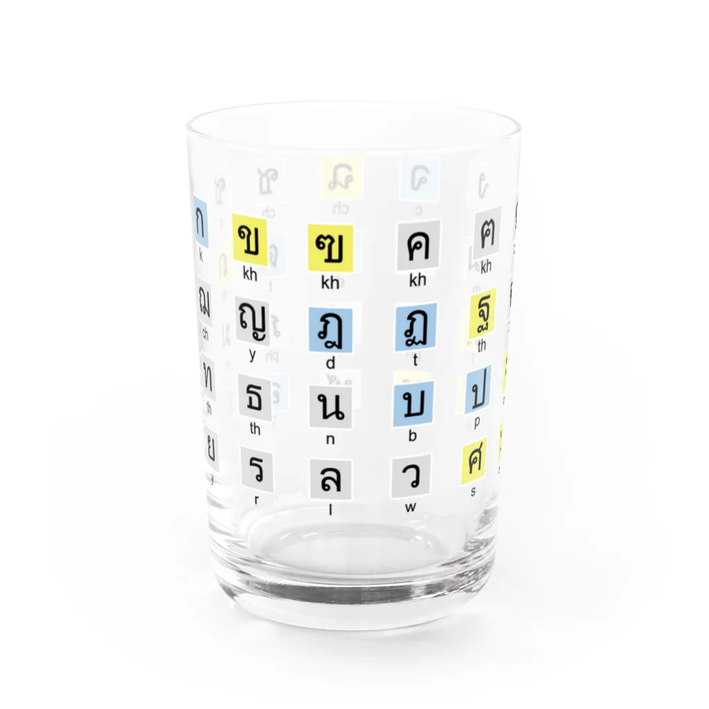 モントー夫人のお店のタイ語・タイ文字子音44 Water Glass :left