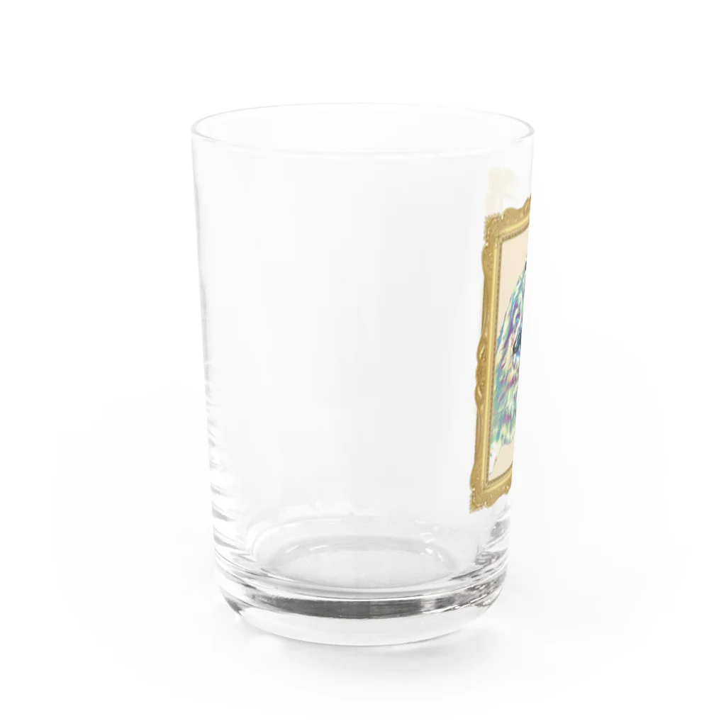 ペキニーズ好きによるペキニーズグッズ屋さんのペキニーズ男爵 Water Glass :left