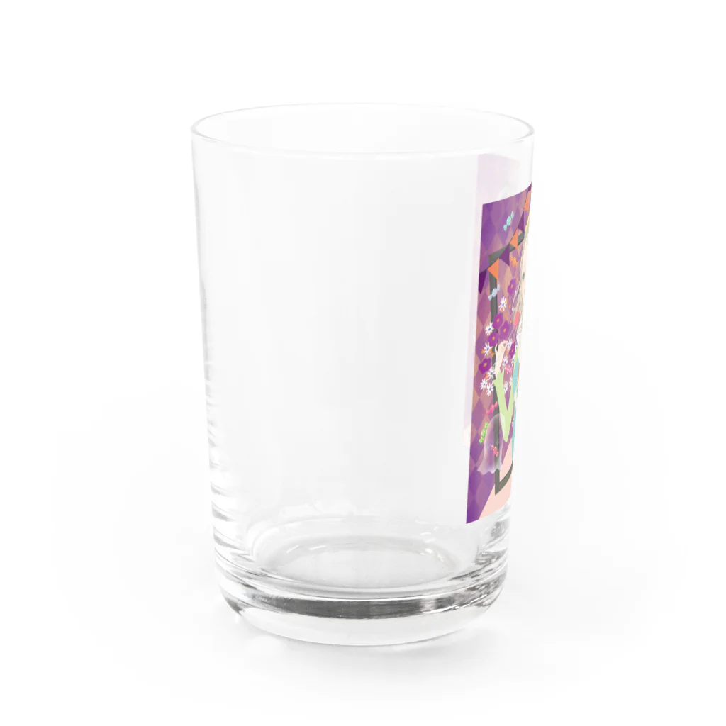 岩本しょうこのハロウィン Water Glass :left