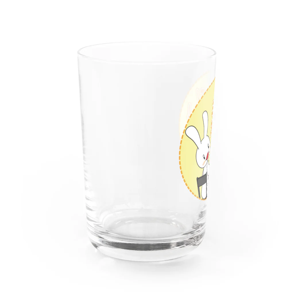 服の作り方と型紙うさこの洋裁工房のミシンうさぎさん Water Glass :left