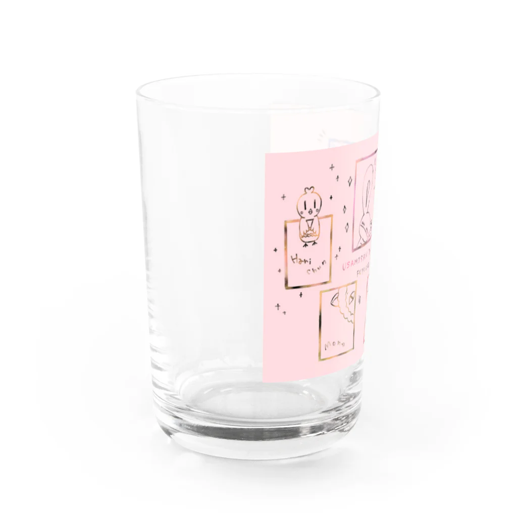 naru@LINEマンガトライアル連載中のうさみさんぜんいんしゅうごう Water Glass :left