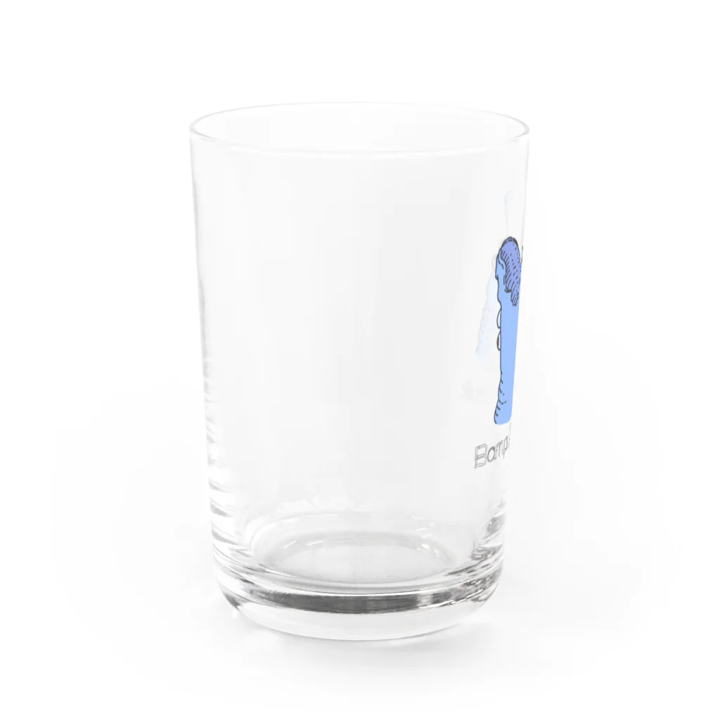 万福遐福商店のバンカフちゃん×NOZOMI様 suzuri限定グッズ Water Glass :left