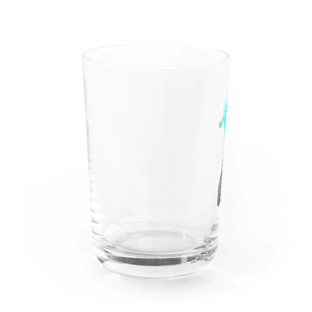 ガマクチの浮力と重力 Water Glass :left