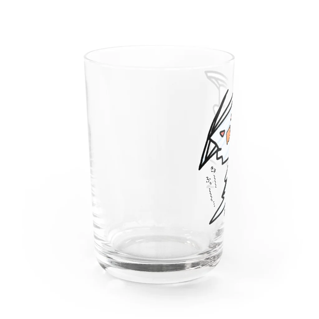 ゆるれあのきょうふのきょうふう Water Glass :left