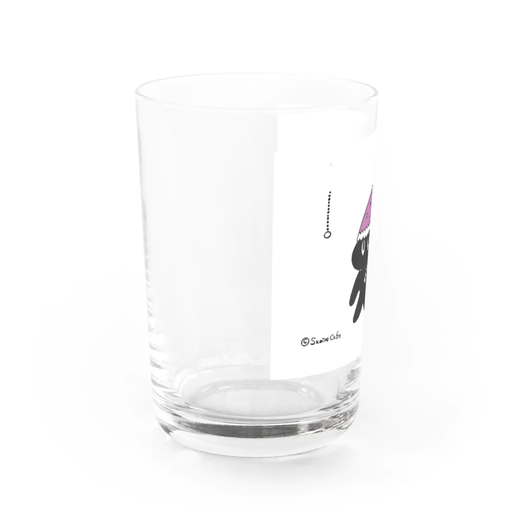 ネオンくんのネオンくん もう寝ます Water Glass :left