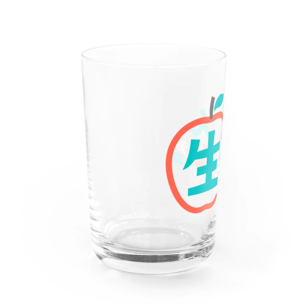 つんらじオフィシャルグッズの生つんらじロゴグラス Water Glass :left