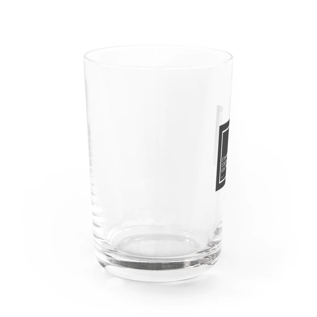 マッチングマリナ公式のコーヒー Water Glass :left