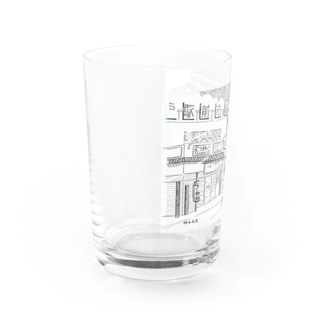 神田森莉ショップのくまちゃん イン 下高井戸 Water Glass :left