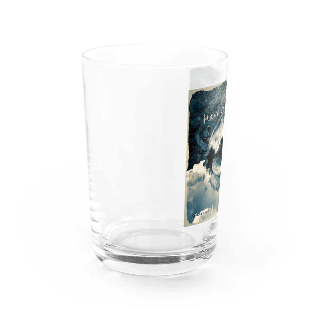 Laugh Rain Laboの夢路 mono ver. Water Glass :left