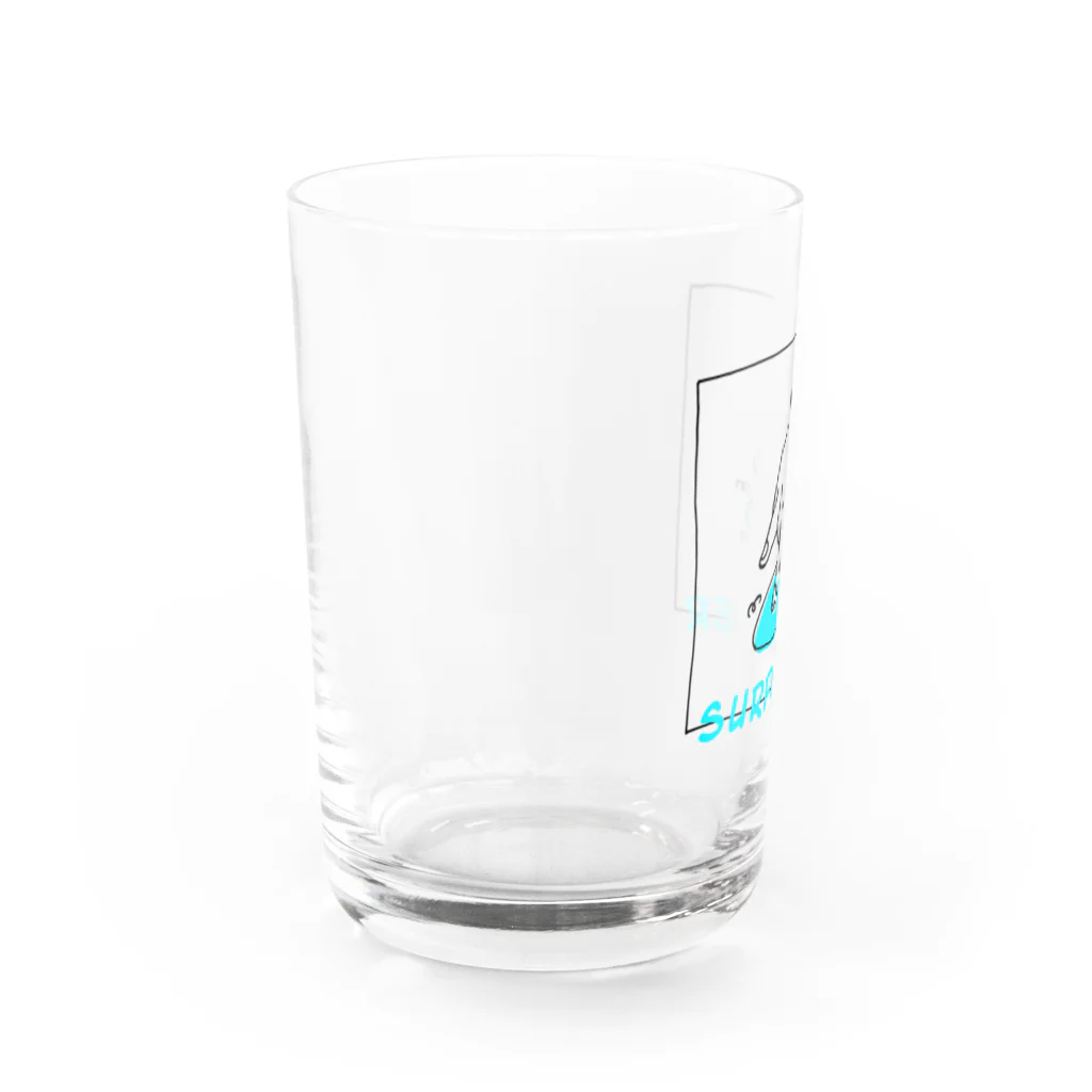 ふーのsurfinger Water Glass :left
