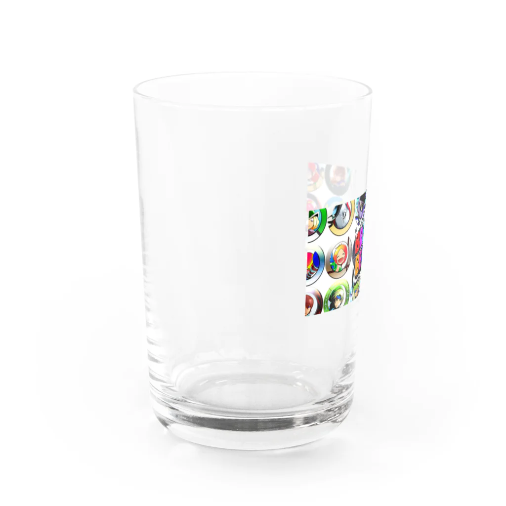 バトル エアホッケー ブレイクビーツ!【公式グッズ】のブレイクビーツ!グラフィックス Water Glass :left