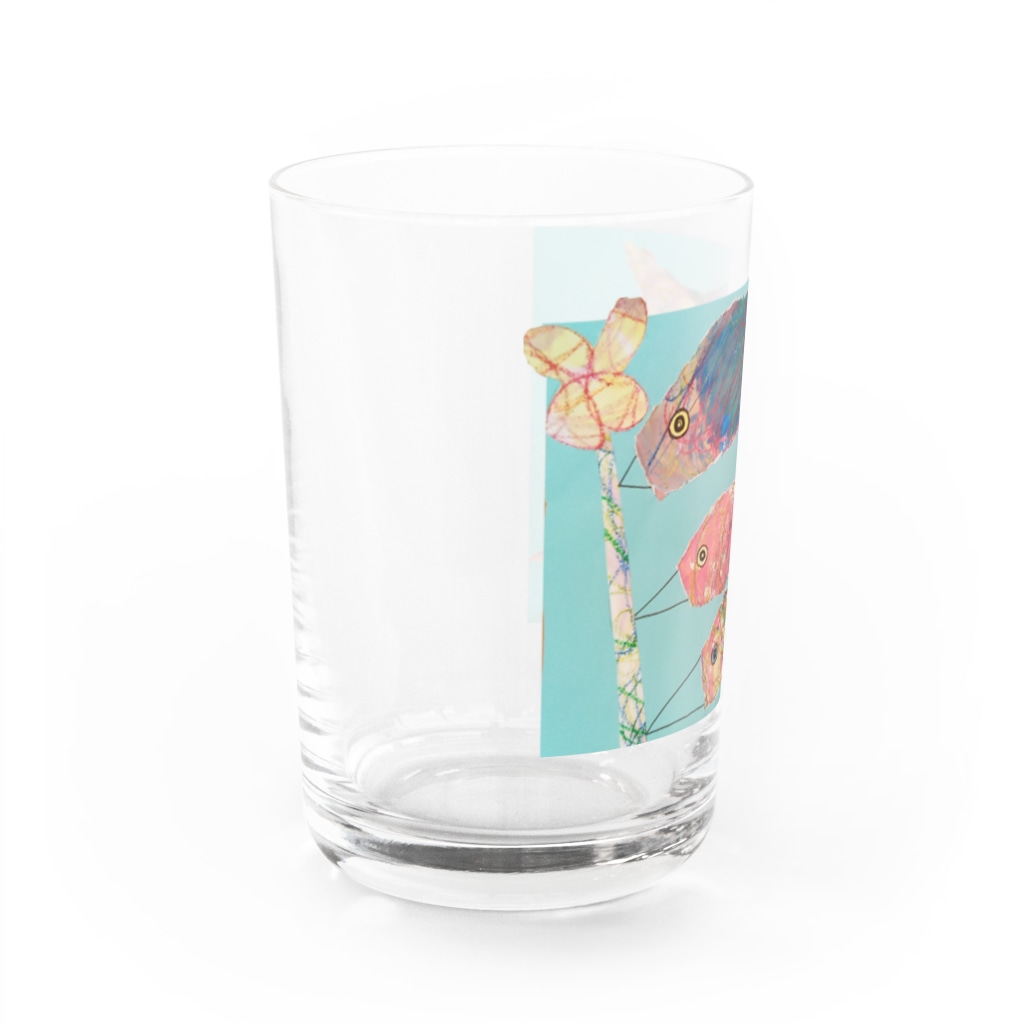 futaba_npoの泳ぐこいのぼり Water Glass :left
