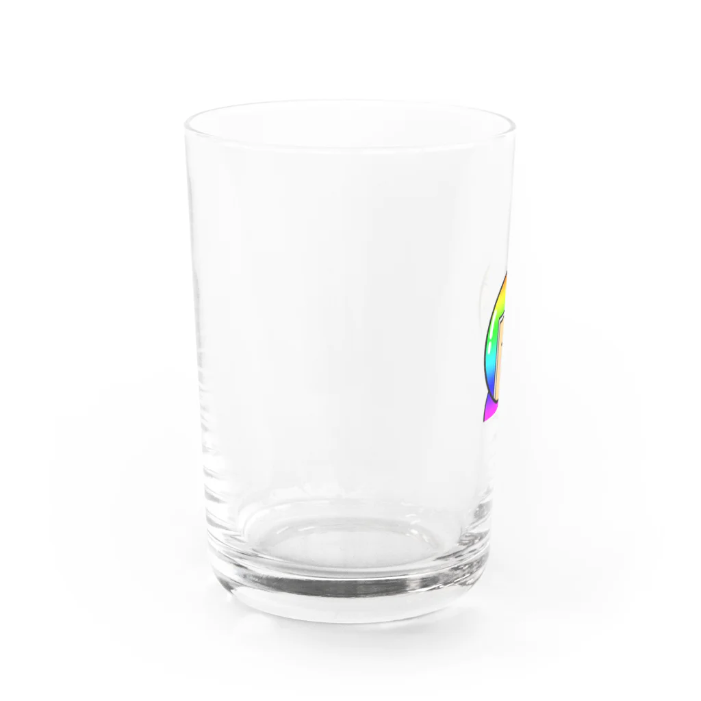 ミライクリエイティブの創造神　にぷにょのにぷにょ Water Glass :left