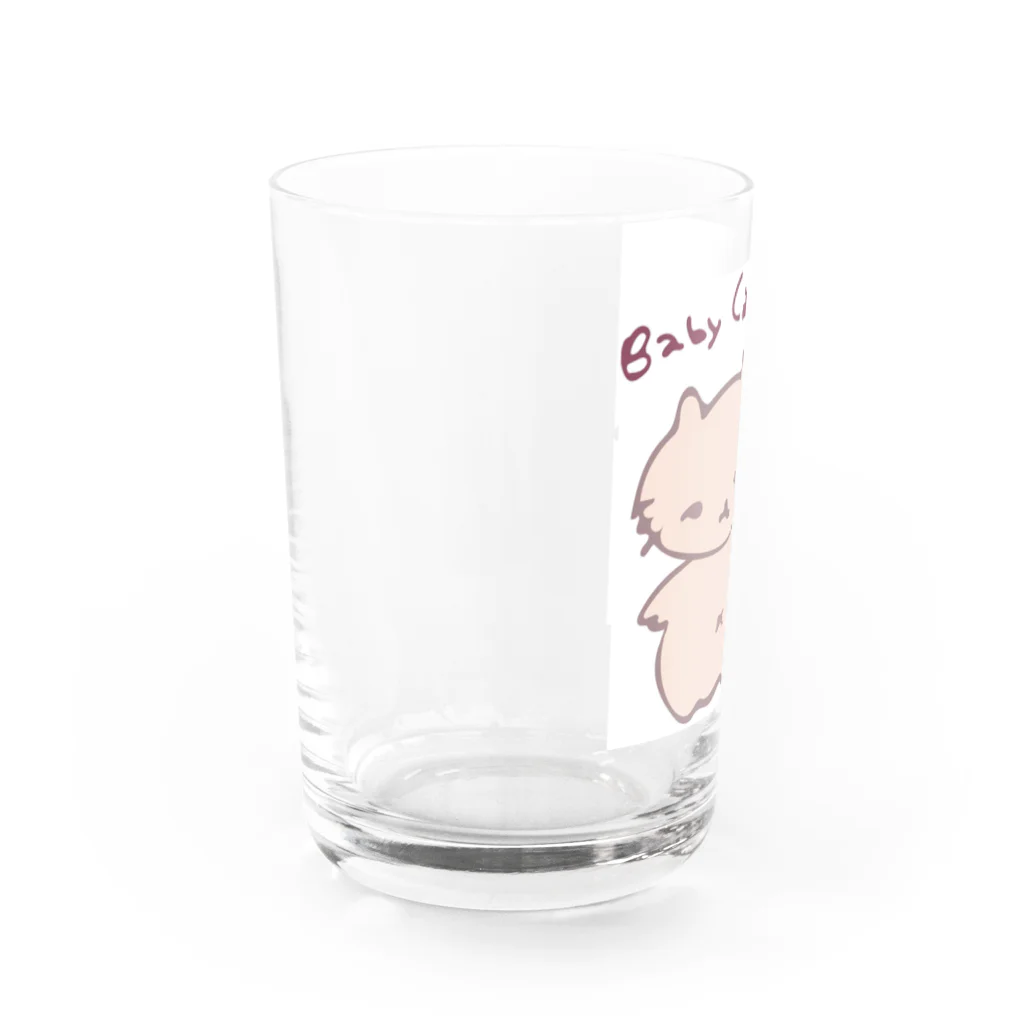 starseed🌟ねこのBabycat Water Glass :left