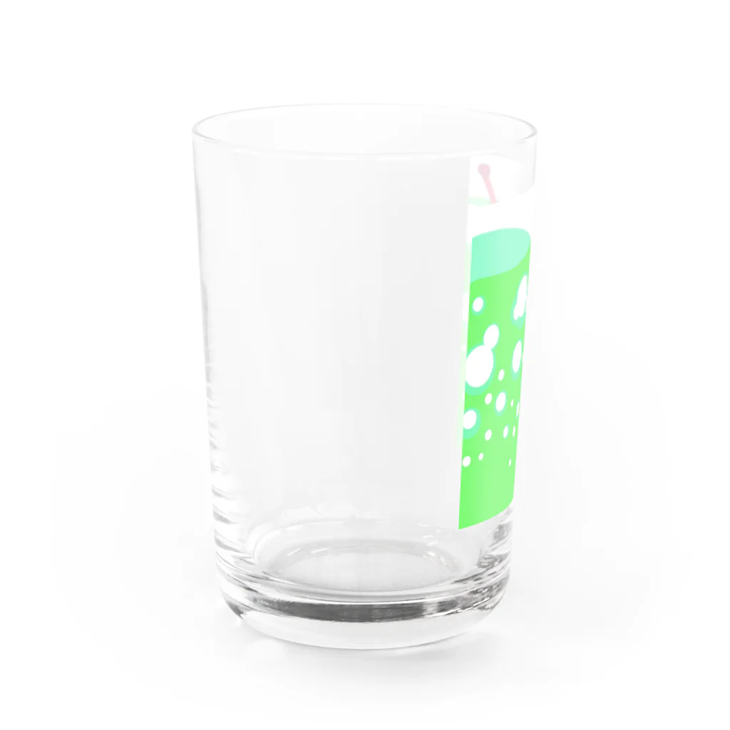 aya72のメロンソーダ Water Glass :left