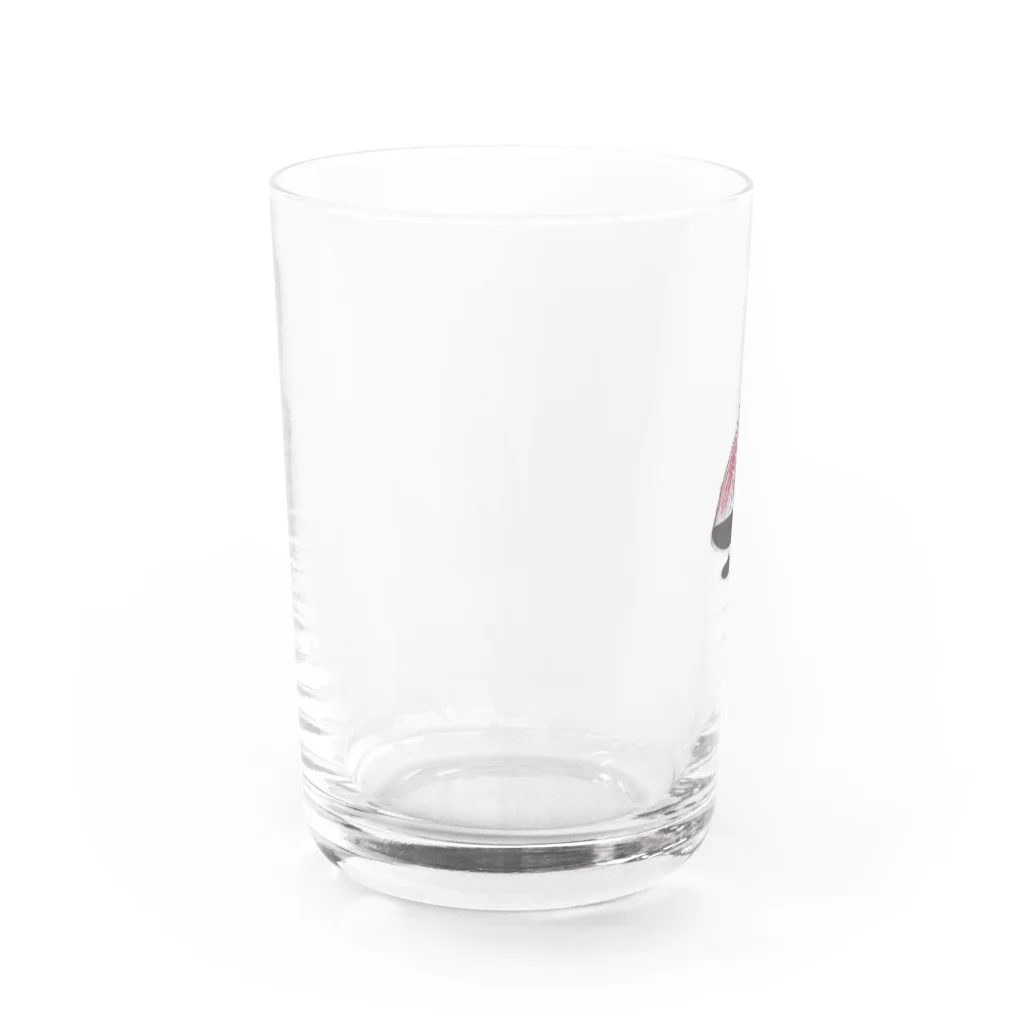 ブルースカイのカラフルかき氷 Water Glass :left