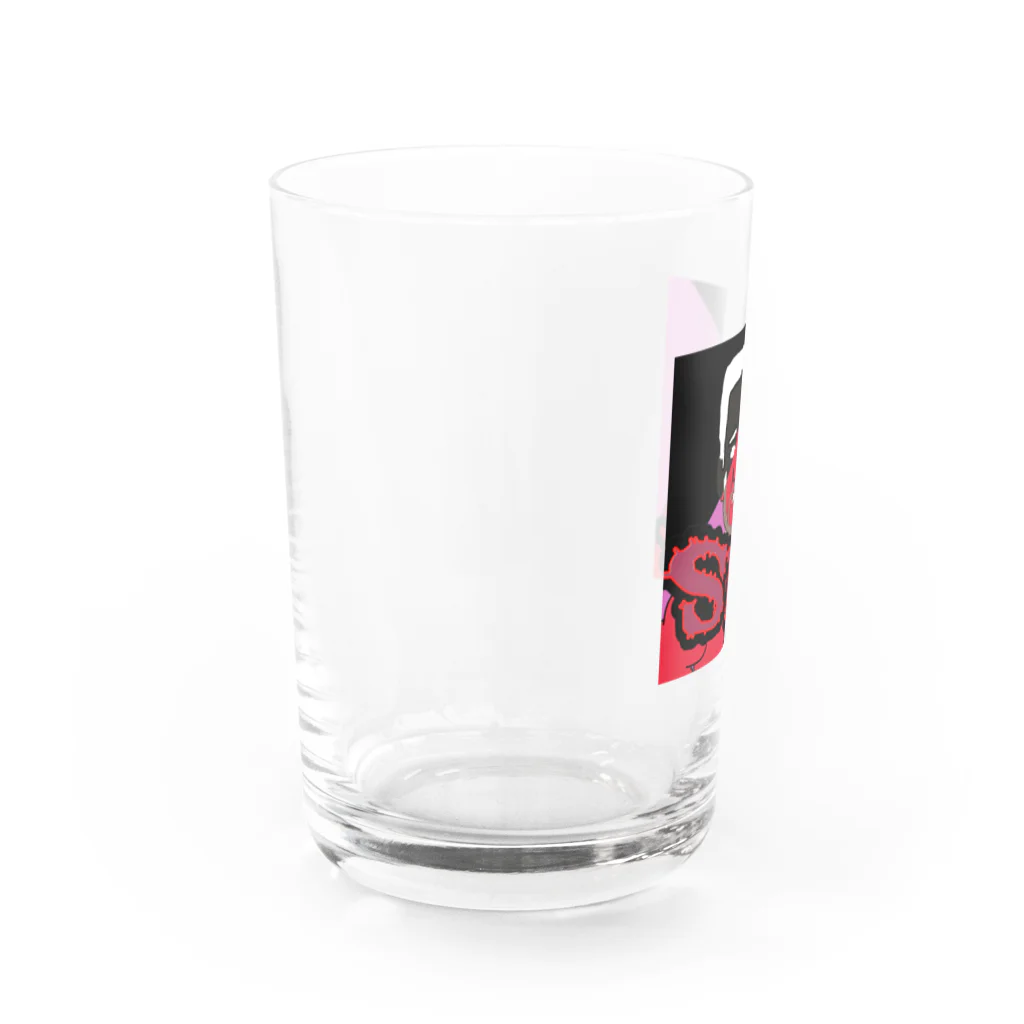 muscle cutの激辛アニキ Water Glass :left