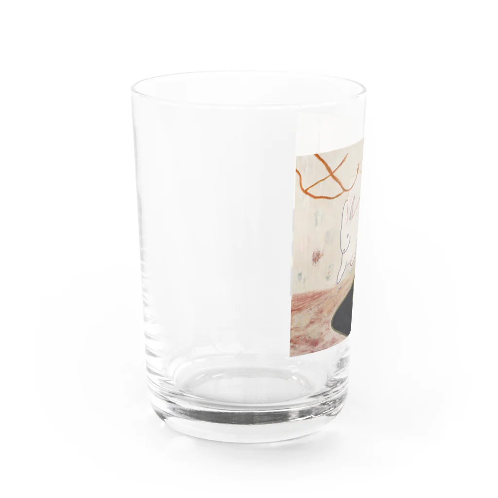 小林大悟のグッズショップの『湿度と三匹』シリーズ Water Glass :left