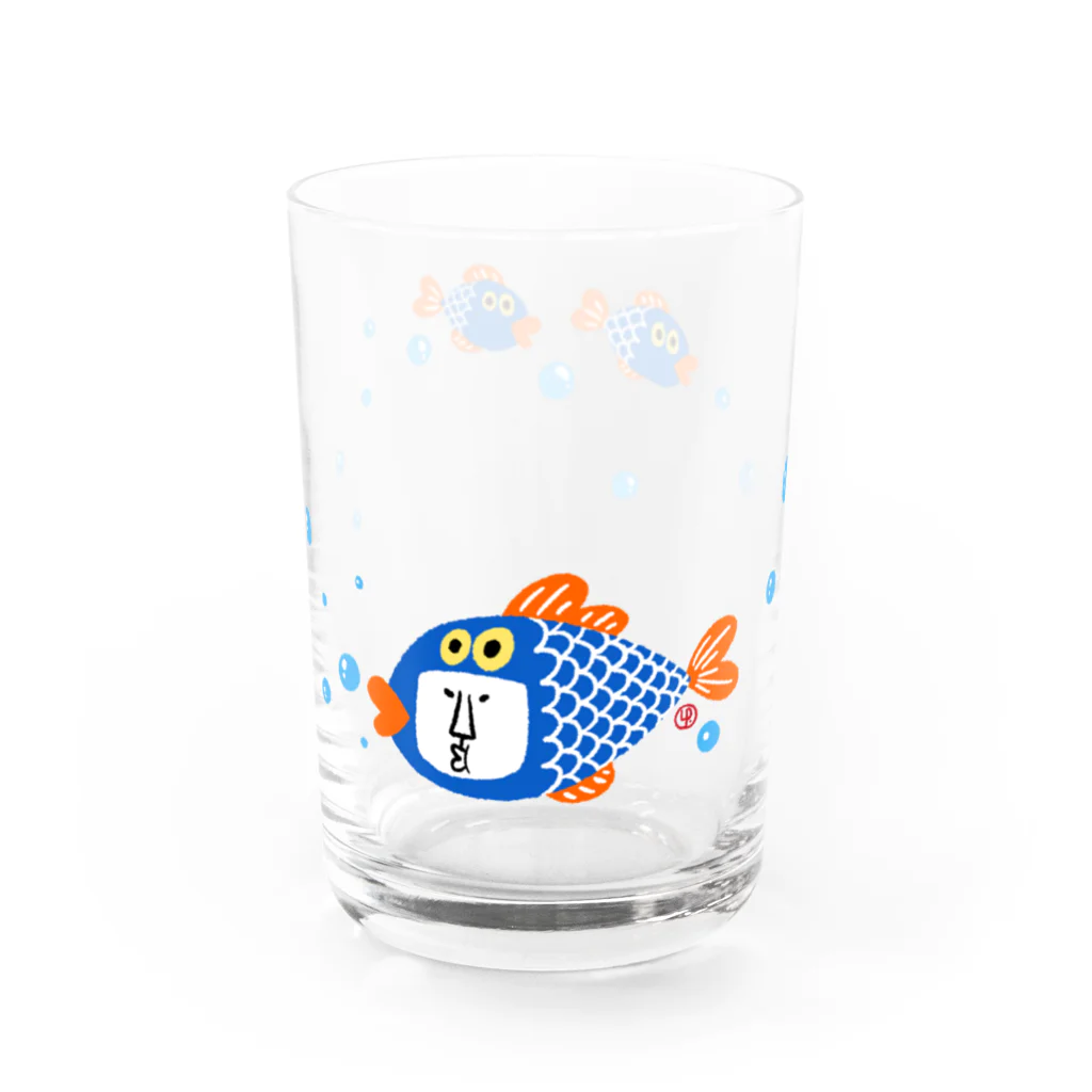 QCQC のPuyo puyo-Blue Water Glass :left