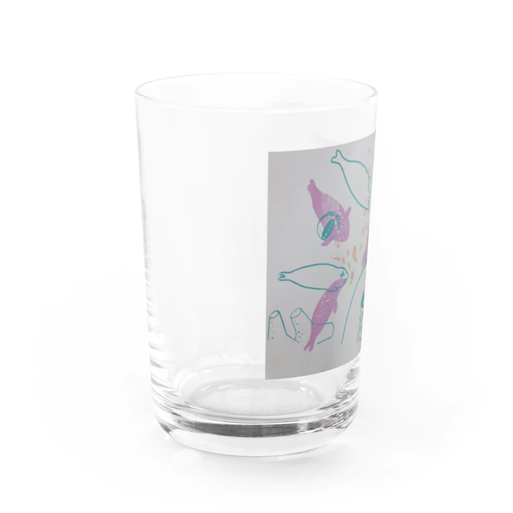 JUJUDEのMask man Water Glass :left