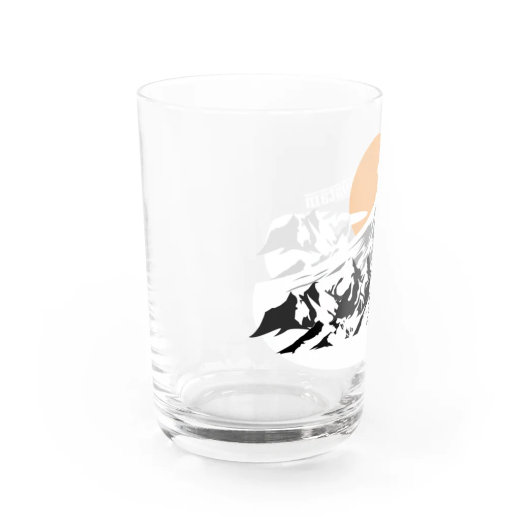 yuuyakeの山/日の出 Water Glass :left