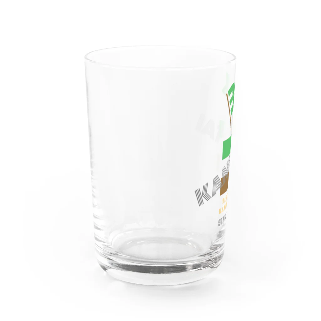 閑援隊オリジナルグッズショップの閑援隊 Water Glass :left