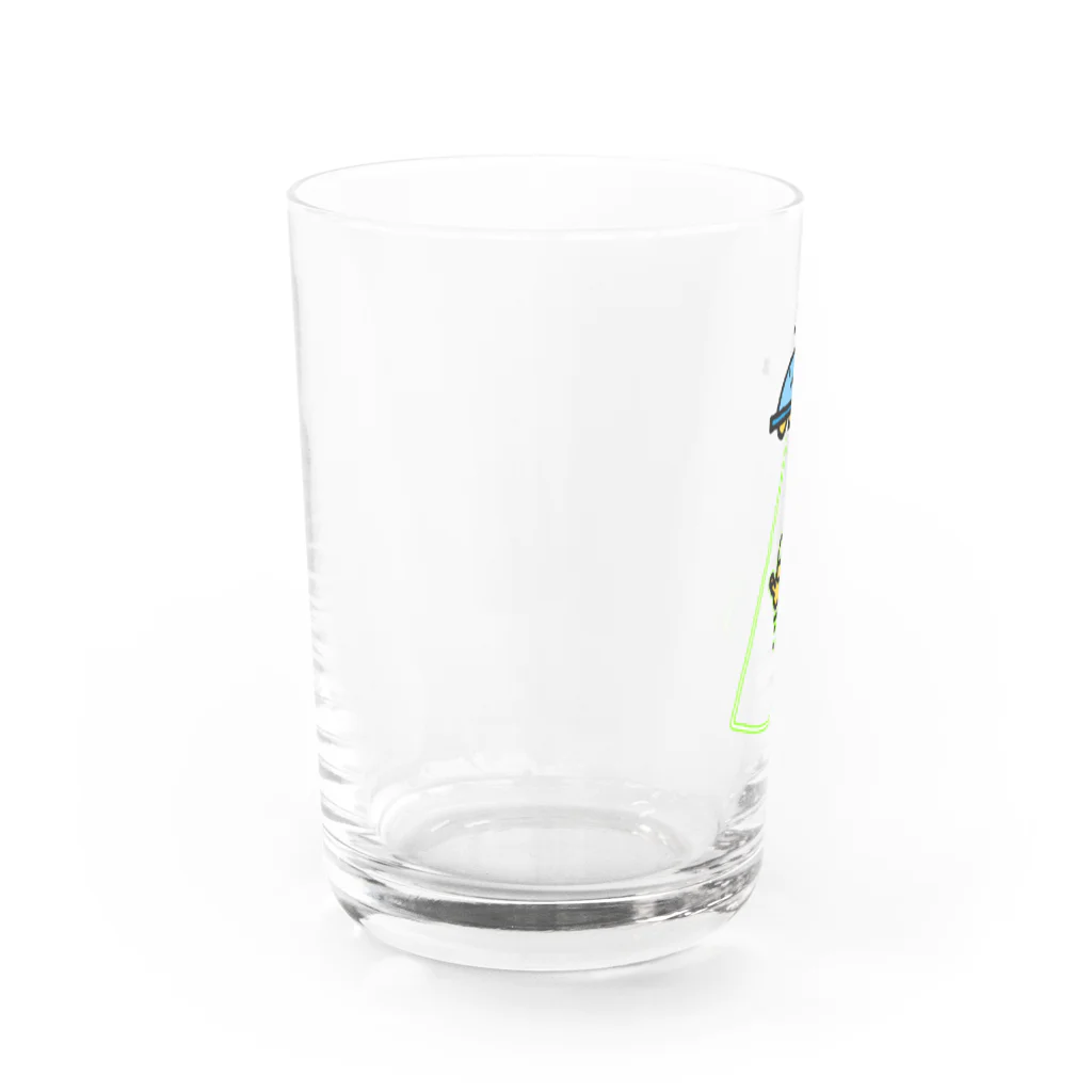 Mark Squier Design SUZURI店のKettle Mutilation Water Glass :left