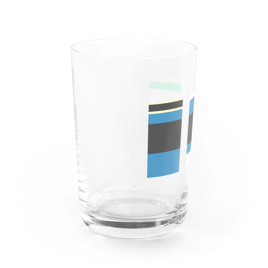 SarigenakuTetsudoのさりげなく東海道線 Water Glass :left