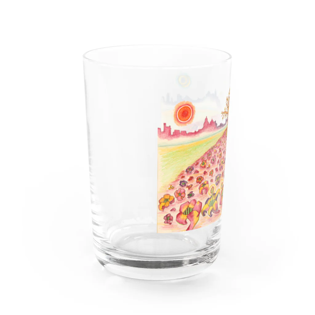 AKeikoのアルゼンチンの旅、ブエノスアイレス Water Glass :left