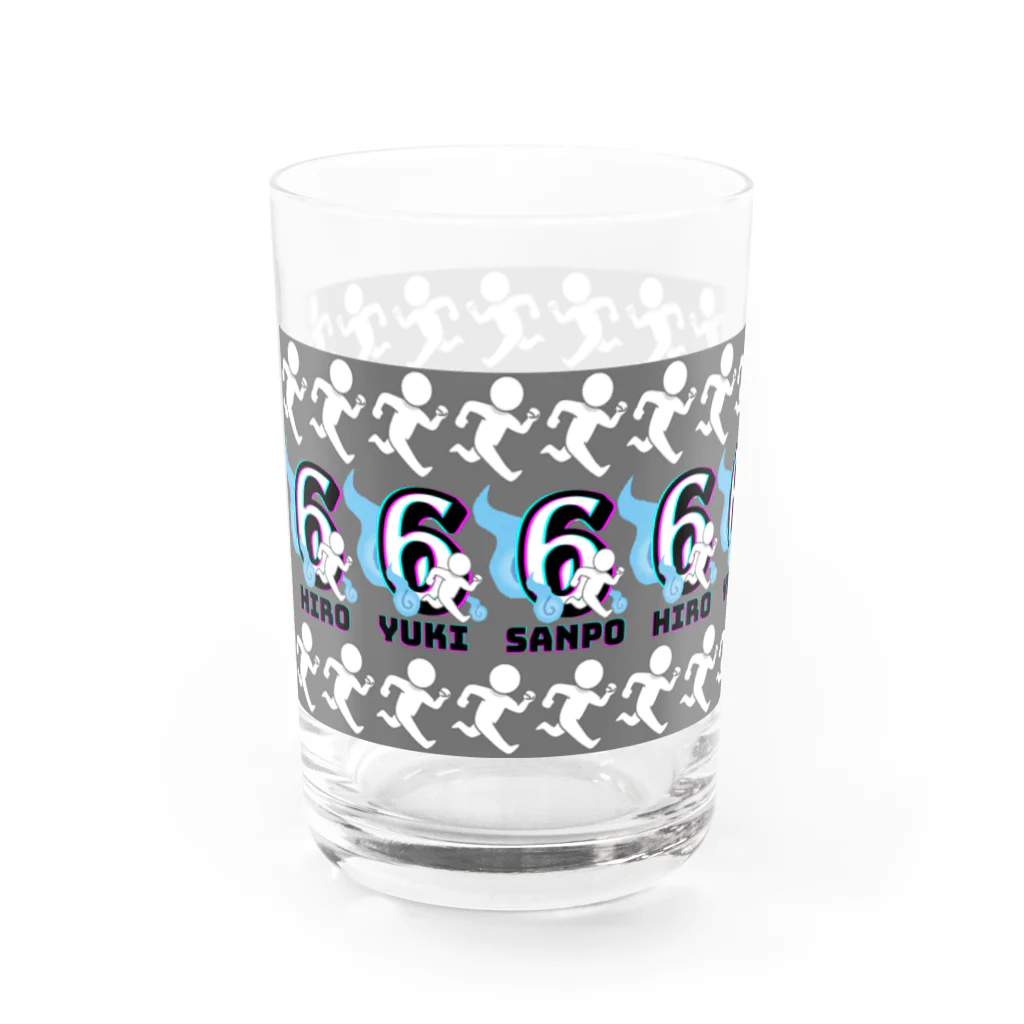 ひろゆきさんぽのさんぽグッズ Water Glass :left