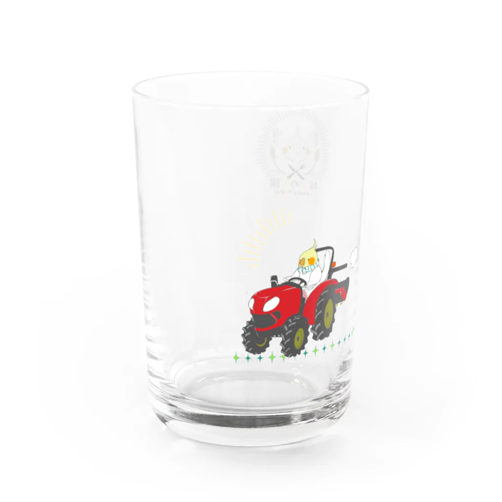 おかめ農園 　=okame farm=の農作業開始！おかめ農園 Water Glass :left