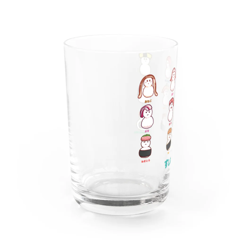 jojima_georgeのすしだるま Water Glass :left